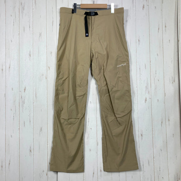 【Men's L ベージュ系】 Montbell ( モンベル ) サニーサイドパンツ Men's Sunny Side Pants Men's 1WAYストレッチ リップストップ はっ水加工 ナイロン ウェア ボトムス ロングパンツ ソフトシェル z0006137