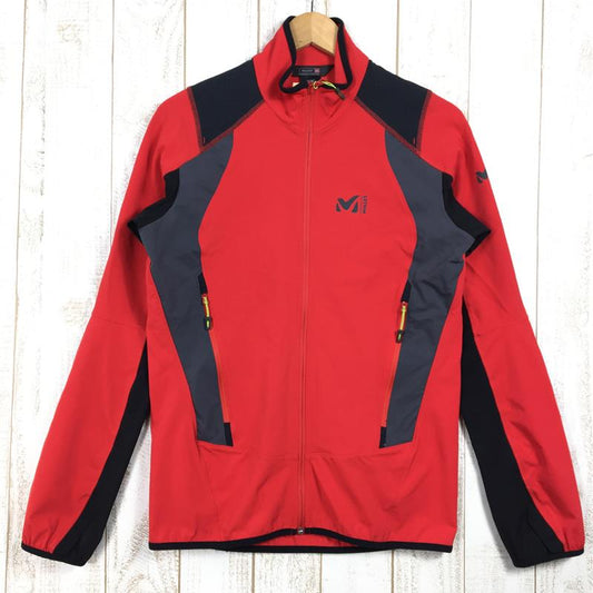 【Men's S レッド系】 Millet ( ミレー ) アルパイン ソフトシェル ジャケット Alpine Softshell Jacket Men's  ソフトシェル アウター ジャケット トップス ウェア