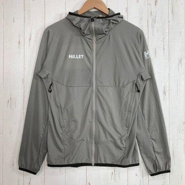 【Men's S ベージュ系】 Millet ( ミレー ) ソル メッシュ フーディ SOL MESH HOODIE ポリエステル ウェア トップス インナー シャツ フーディ 化繊 z00060256  化繊 フーディ インナー シャツ トップス ウェア