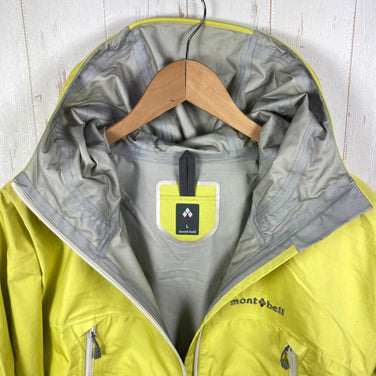 [Women's L Yellow] Montbell Rain Dancer Jacket Nylon Wear Top Outer Jacket Rain Shell z00058358 Rain Shell Outer Jacket Top