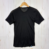 【Men's M ブラック系】 Finetrack ( ファイントラック ) ドライレイヤー ベーシックT ポリエステル ウェア トップス インナー シャツ ショートスリーブTシャツ クルーネック 化繊 z00057919 化繊 ショートスリーブTシャツ クルーネ