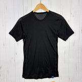 【Men's M ブラック系】 Finetrack ( ファイントラック ) ドライレイヤー ベーシックT ポリエステル ウェア トップス インナー シャツ ショートスリーブTシャツ クルーネック 化繊 z00057919  化繊 ショートスリーブTシャツ クルーネ