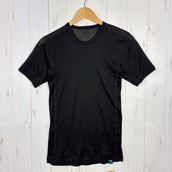 【Men's M ブラック系】 Finetrack ( ファイントラック ) ドライレイヤー ベーシックT ポリエステル ウェア トップス インナー シャツ ショートスリーブTシャツ クルーネック 化繊 z00057919  化繊 ショートスリーブTシャツ クルーネ