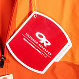 Men's Medium Red Outdoor Research Ferrosi Windshirt DIABLO/EMBER Nylon Softshell Jacket (z0005)