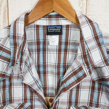 【Men's M ホワイト系】 2009 Patagonia ( パタゴニア ) ショートスリーブ グッド シャツ Short Sleeve Good Shirts BJO 入手困難 オーガニックコットン ウェア トップス インナー シャツ ショートスリーブシャツ - 【公式】2ndGEAR（セカンドギア）Webショップ【登山用品・アウトドア用品専門 買取販売店】