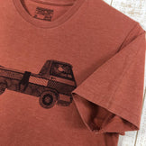 【Men's XS レッド系】 Patagonia ( パタゴニア ) ピックアップ ラインズ オーガニックコットン ポリ Tシャツ 39101 International Men's コットン ショートスリーブTシャツ クルーネック インナー シャツ トップス - 【公式】2ndGEAR（セカンドギア）Webショップ【登山用品・アウトドア用品専門 買取販売店】