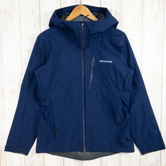 【Women's S ネイビー系】 Patagonia ( パタゴニア ) カルサイト ジャケット Calcite Jacket ポリエステル 84996 International Women's GORE-TEX-2.5L ( ゴアテックス・2.5レイヤー ) 撥水 - 【公式】2ndGEAR（セカンドギア）Webショップ【登山用品・アウトドア用品専門 買取販売店】