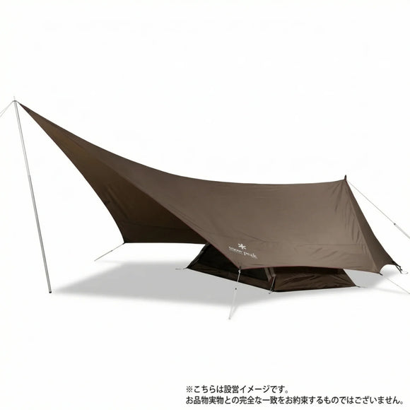 【OneSize カーキ系】 Snowpeak ( スノーピーク ) ヘキサイーズ 1 SDI-101 z00056961  キャンピングテント テント キャンピングギア