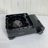【OneSize ブラック系】 Iwatani ( イワタニ 岩谷産業 ) カセットフー タフまるJr. Cassette Feu Tough Maru Jr. ダブル風防 多孔式バーナー クックウェア バーナー ストーブ z00061356  バーナー ストーブ