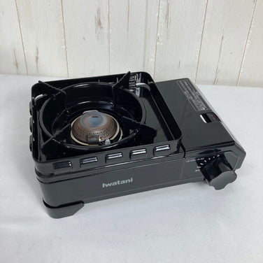 【OneSize ブラック系】 Iwatani ( イワタニ 岩谷産業 ) カセットフー タフまるJr. Cassette Feu Tough Maru Jr. ダブル風防 多孔式バーナー クックウェア バーナー ストーブ z00061356  バーナー ストーブ