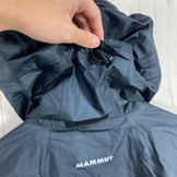 【Men's M ブラック系】 Mammut ( マムート ) ゴアテックス クライメイト ライト レインスーツ GORE-TEX CLIMATE Light Rain-Suits Men ジャケットのみ ナイロン ウェア トップス アウター ジャケット レインシェ