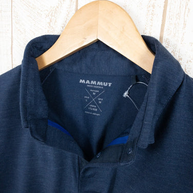【Men's M ネイビー系】 Mammut ( マムート ) アジリティ アドバンスド ポロ アジアンフィット Aegility Advanced Polo AF ポリエステル 1017-01140 Men's ウール ショートスリーブシャツ インナー シャツ - 【公式】2ndGEAR（セカンドギア）Webショップ【登山用品・アウトドア用品専門 買取販売店】