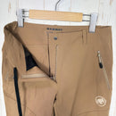 【Women's S ベージュ系】 Mammut ( マムート ) トレッカー 3.0 ソフトシェル パンツ アジアンフィット Trekkers 3.0 SO Pants AF ナイロン ウェア ボトムス ロングパンツ ソフトシェル z00057378  ソフトシェル-7
