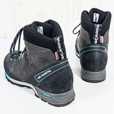 Scarpa Marmolada Pro HD 女款 Shark/Octane 徒步靴，尺码 26.1 厘米，黑色 (z00053530)