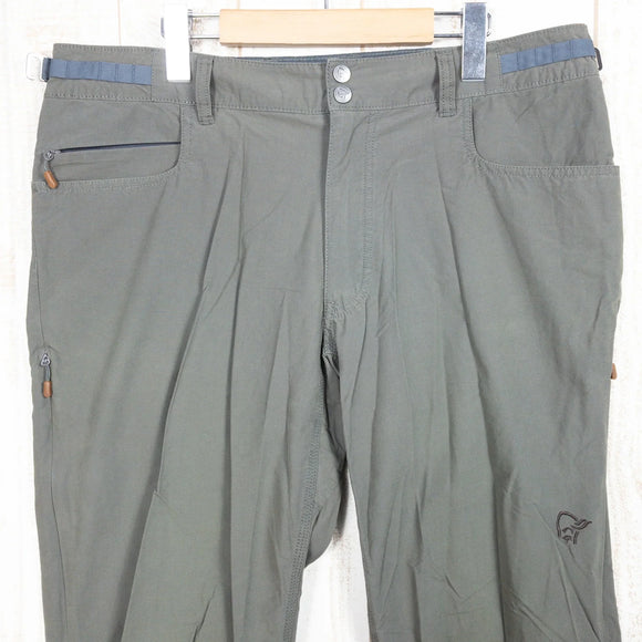 【Men's L グリーン系】 Norrona ( ノローナ ) スバルバード ライト コットン パンツ Svalbard Light Cotton Pants オーガニックコットン 2421-19 Men's コットン ロングパンツ ボトムス ウェア - 【公式】2ndGEAR（セカンドギア）Webショップ【登山用品・アウトドア用品専門 買取販売店】