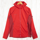 【Men's M レッド系】 Mammut ( マムート ) ケント ライト So フーデッド ジャケット Kento Light So Hooded Jacket ソフトシェル フーディ 1010-23250 Men's Lava / Dark Lava ソフト - 【公式】2ndGEAR（セカンドギア）Webショップ【登山用品・アウトドア用品専門 買取販売店】