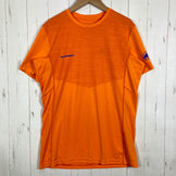 【Men's M オレンジ系】 Mammut ( マムート ) メンヒ ライト ティーシャツ Moench Light T-Shirt アイガーエクストリームシリーズ ポリエステル ウェア トップス インナー シャツ ショートスリーブTシャツ クルーネック 化繊 z