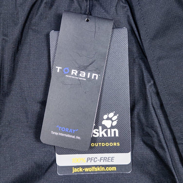 Jackwolfskin Men's JP Trailheadz Pants, Size L, Black, Nylon, Rain Shell, Long Pants, z00053090