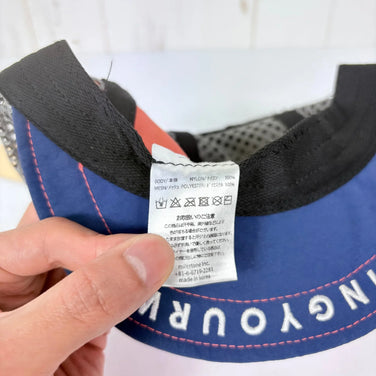 【OneSize ピンク系】 Milestone ( マイルストーン ) オリジナル キャップ original cap コーラルオレンジ / グレイ ナイロン ウェア ウェア小物 ヘッドウェア キャップ z00057507 コーラルオレンジ / グレイ キャップ