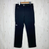 The North Face VERB 长裤，男士中号，黑色，尼龙，软壳长裤 (z00054538)。