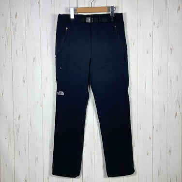 The North Face VERB 长裤，男士中号，黑色，尼龙，软壳长裤 (z00054538)。