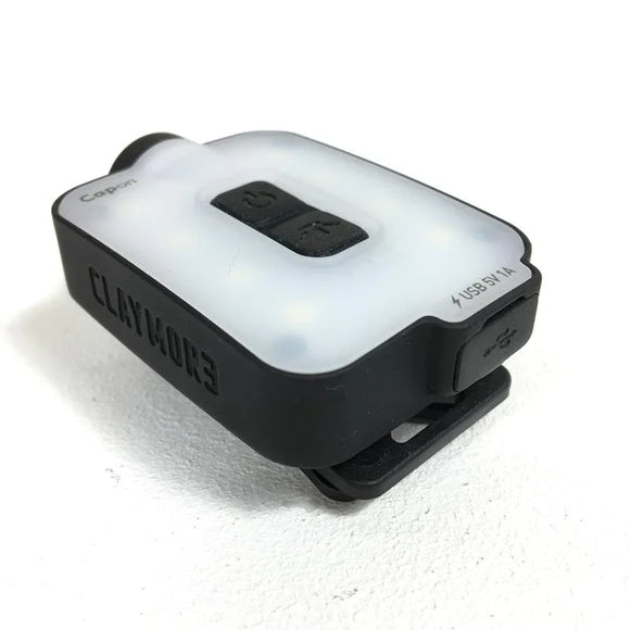 【OneSize ブラック系】 Claymore ( クレイモア ) キャップオン 40B Capon 40B 230ルーメン Usb充電 400Mah Ledキャップライト ヘッドランプ ランタン 投光器 Clp-210Bk CLP-210 Black ヘッドラン - 【公式】2ndGEAR（セカンドギア）Webショップ【登山用品・アウトドア用品専門 買取販売店】