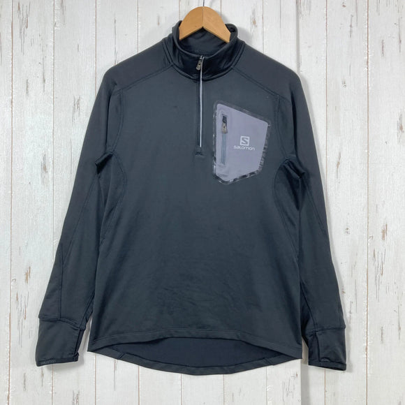 【Men's S ネイビー系】 Montbell ( モンベル ) ・サロモン ロングスリーブティー 計2点セット バルク販売 卸売り ウェア トップス インナー シャツ ロングスリーブTシャツ クルーネック 化繊 z00060052  化繊 ロングスリーブTシャツ