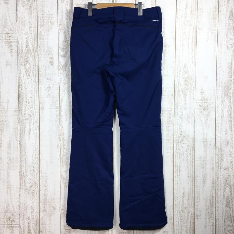 【女式M-常规海军蓝】Salomon Stream Season Pants 女式 Stormseason Pant W 滑雪裤 LC1005200 女式合成保暖长裤 下装