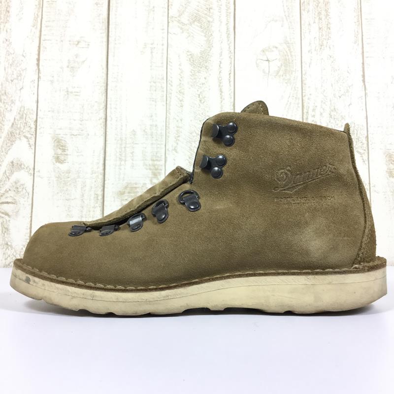 [男式 24.5 厘米米色] Danner Mountain 浅色绒面革 Gore-Tex 45500X 男式棕褐色徒步靴鞋类