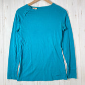 【Women's XS ブルー系】 2010 Patagonia ( パタゴニア ) オーバトー トップ OZG 生産終了モデル 入手困難 オーガニックコットン ウェア トップス インナー シャツ ロングスリーブTシャツ クルーネック コットン z00059886 OZ