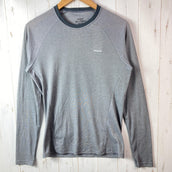 【Men's S グレー系】 2013 Patagonia ( パタゴニア ) キャプリーン 2 ライトウェイト クルー Capilene 2 Lightweight Crew ポリエステル ウェア トップス インナー シャツ ロングスリーブTシャツ クルーネック