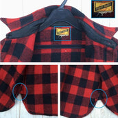 【Men's 16 レッド系】 フロストプルーフ Frostproof 40S ウールシャツ ビンテージ Men's RB レッド×ブラック ウール ロングスリーブシャツ インナー シャツ トップス ウェア - 【公式】2ndGEAR（セカンドギア）Webショップ【登山用品・アウトドア用品専門 買取販売店】