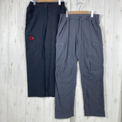 【Men's L ブラック系】 Mammut ( マムート ) ソフトシェル パンツ 計2点セット バルク販売 卸売り ウェア ボトムス ロングパンツ ソフトシェル z00060057 ソフトシェル ロングパンツ ボトムス ウェア