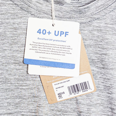 【Men's S グレー系】 2024 Patagonia ( パタゴニア ) キャプリーン クール デイリー シャツ FEA ポリエステル ウェア トップス インナー シャツ ショートスリーブTシャツ クルーネック 化繊 z00052571 FEA 化繊 ショー - 【公式】2ndGEAR（セカンドギア）Webショップ【登山用品・アウトドア用品専門 買取販売店】