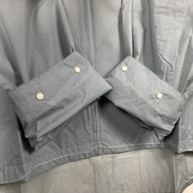 Rawlow Mountain Works Drizzler 连帽衫，男女通用，蓝色，浅绿色，尼龙，防风夹克，外套，上衣，z00053678，Aq