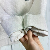 【Women's M ベージュ系】 2018 Patagonia ( パタゴニア ) オーガニック コットン キルト クルー Organic Cotton Quilt Crew CALC オーガニックコットン ウェア トップス アウター ジャケット コットン z0005