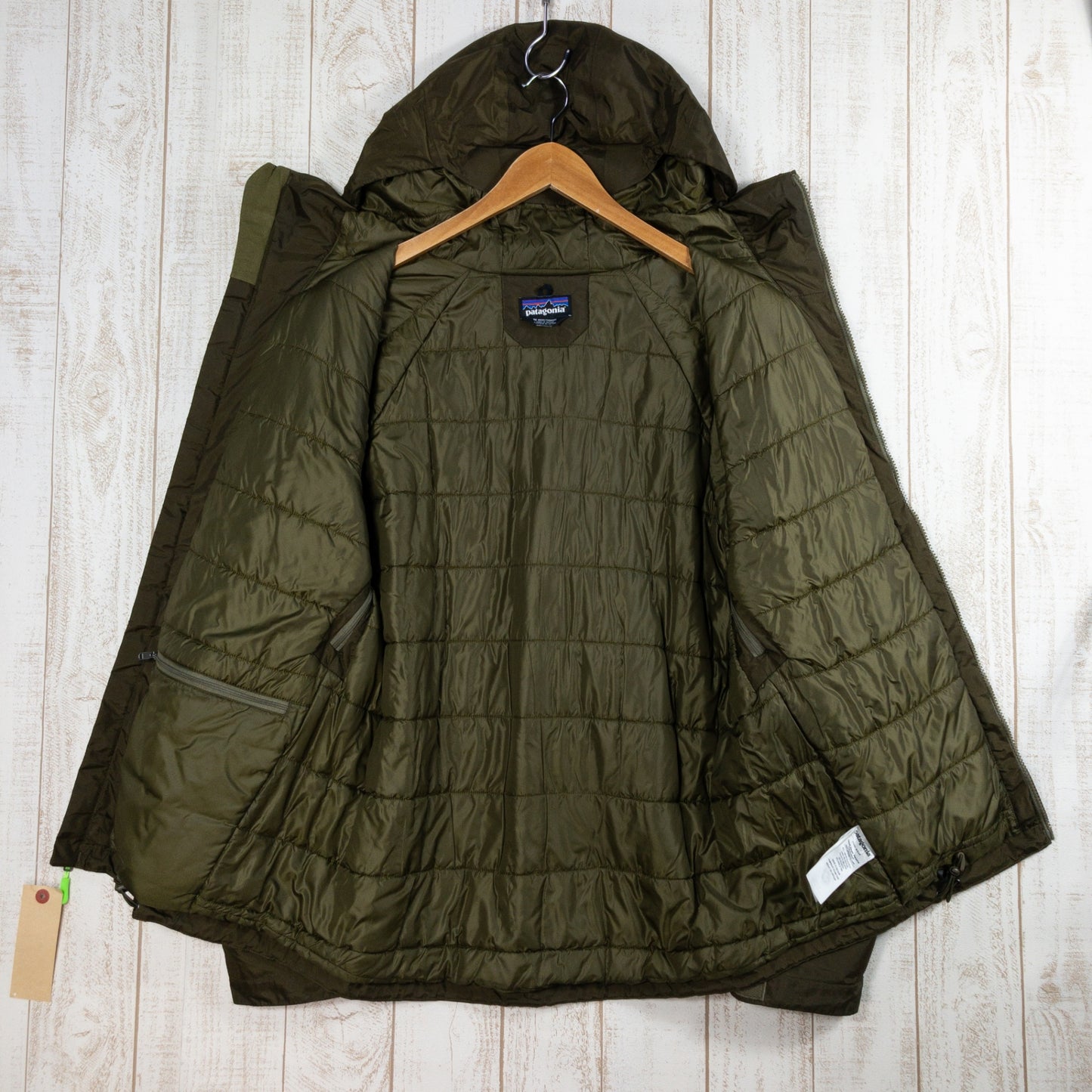 【男款M卡其绿】Patagonia Insulated Torrentshell Jacket Insulated Torrentshell Jacket 隔热防雨壳防风雨连帽衫 83716 Inter