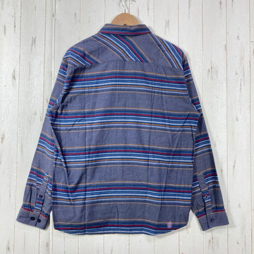 【Men's M ネイビー系】 Patagonia ( パタゴニア ) バックショット フランネル シャツ BUCKSHOT FLANNEL SHIRT 生産終了モデル 入手困難 ウェア トップス インナー シャツ ロングスリーブシャツ コットン z00054239 - 0
