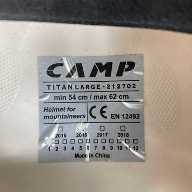 【OneSize ホワイト系】 Camp ( カンプ ) タイタン エル Titan L ヘルメット z00055158  ヘルメット