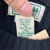 【Men's L ブラック系】 Llbean ( エルエルビーン ) コマンド セーター Commando Sweater メリノウール ウェア トップス アウター ジャケット フリース z00059941  フリース アウター ジャケット トップス ウェア