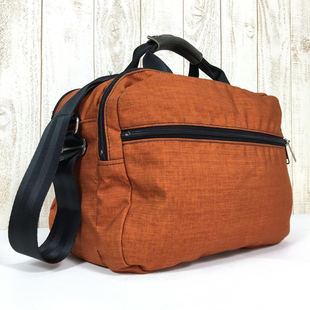 [One Size Orange] Outdoor Products Shoulder Bag C&amp;C Zipper Vintage Hard to Find Outdoor Products Rust Shoulder Bag Bag Storage