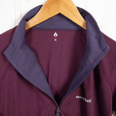 【Women's M パープル系】 Montbell ( モンベル ) WIC.ジップシャツ ポリエステル ウェア トップス インナー シャツ ロングスリーブシャツ 化繊 z00052697 化繊 ロングスリーブシャツ インナー シャツ トップス ウェア - 【公式】2ndGEAR（セカンドギア）Webショップ【登山用品・アウトドア用品専門 買取販売店】