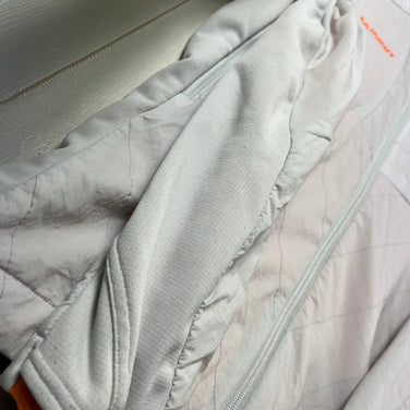 男士M码灰色Mammut Eigerjoch IN Hybrid羽绒服，大理石纹。合成羽绒服。