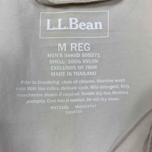 【Men's M ベージュ系】 Llbean ( エルエルビーン ) マウンテン クラシック アノラック Mountain Classic Anorak マルチカラー ナイロン ウェア トップス アウター ジャケット ウィンドシェル z00060193 マルチカラー