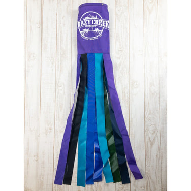 【OneSize パープル系】 Crazy Creek ( クレイジークリーク ) ウィンドソック WindSock 吹き流し 鯉のぼり 入手困難 非売品 キャンピングギア - 【公式】2ndGEAR（セカンドギア）Webショップ【登山用品・アウトドア用品専門 買取販売店】