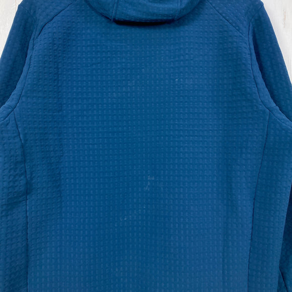 【Men's L ネイビー系】 2022 Patagonia ( パタゴニア ) R2 テックフェイス フーディ R2 TechFace Hoody TIDB Tidepool Blue ストレッチ ダブル織り 耐久撥水 ポリエステル ウェア トップス アウター ジ