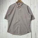 【Unisex M ベージュ系】 Nruc ( ヌルク ) ギャスパー エア シャツ GASPER Air SHIRT Beige TORAY Dot Air / 2WAYストレッチ / 速乾 ポリエステル ウェア トップス インナー シャツ ショートスリーブシャツ-1