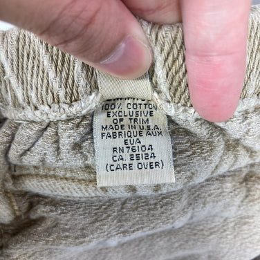 【Men's XL ベージュ系】 1990s Gramicci ( グラミチ ) コットン クライミングパンツ Cotton Climbing Pant 旧タグ 入手困難 ボックスロゴ コットン ウェア ボトムス ロングパンツ コットン z00061071  コットン