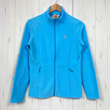 【Women's XS ブルー系】 Salomon ( サロモン ) アクティブ サーマル フリース ジャケット Active Thermal Fleece Jacket ポリエステル ウェア トップス アウター ジャケット フリース z00059215  フリース ア