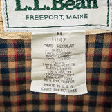 【Men's M ベージュ系】 1970s Llbean ( エルエルビーン ) フィールドコート フランネルラインド ビンテージ オリジナル 入手困難 コットン ウェア トップス アウター ジャケット コットン z00052852  コットン アウター ジャケット